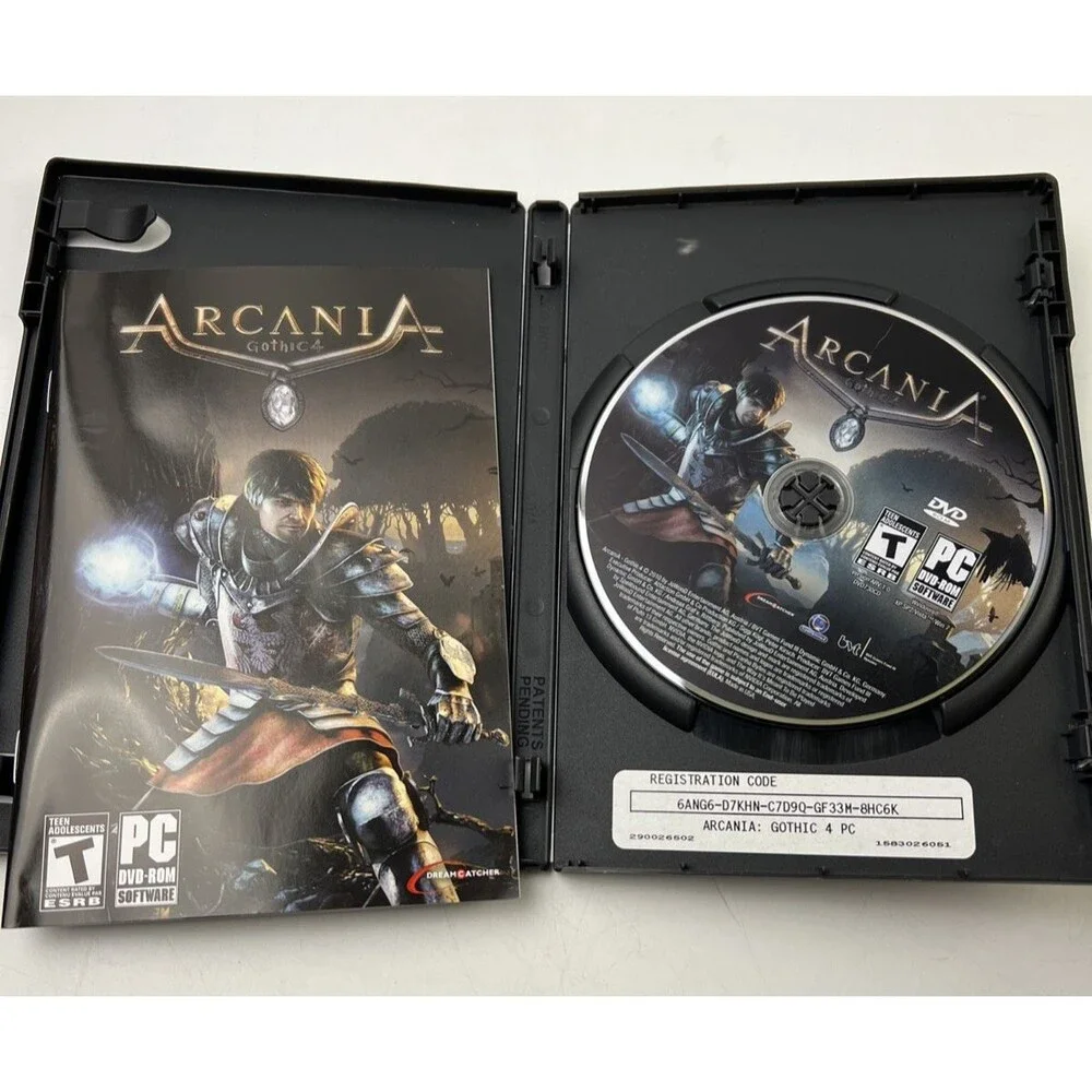 Arcania: Gothic 4 (PC, 2010) Video Game AND Rift PC Game Both for T